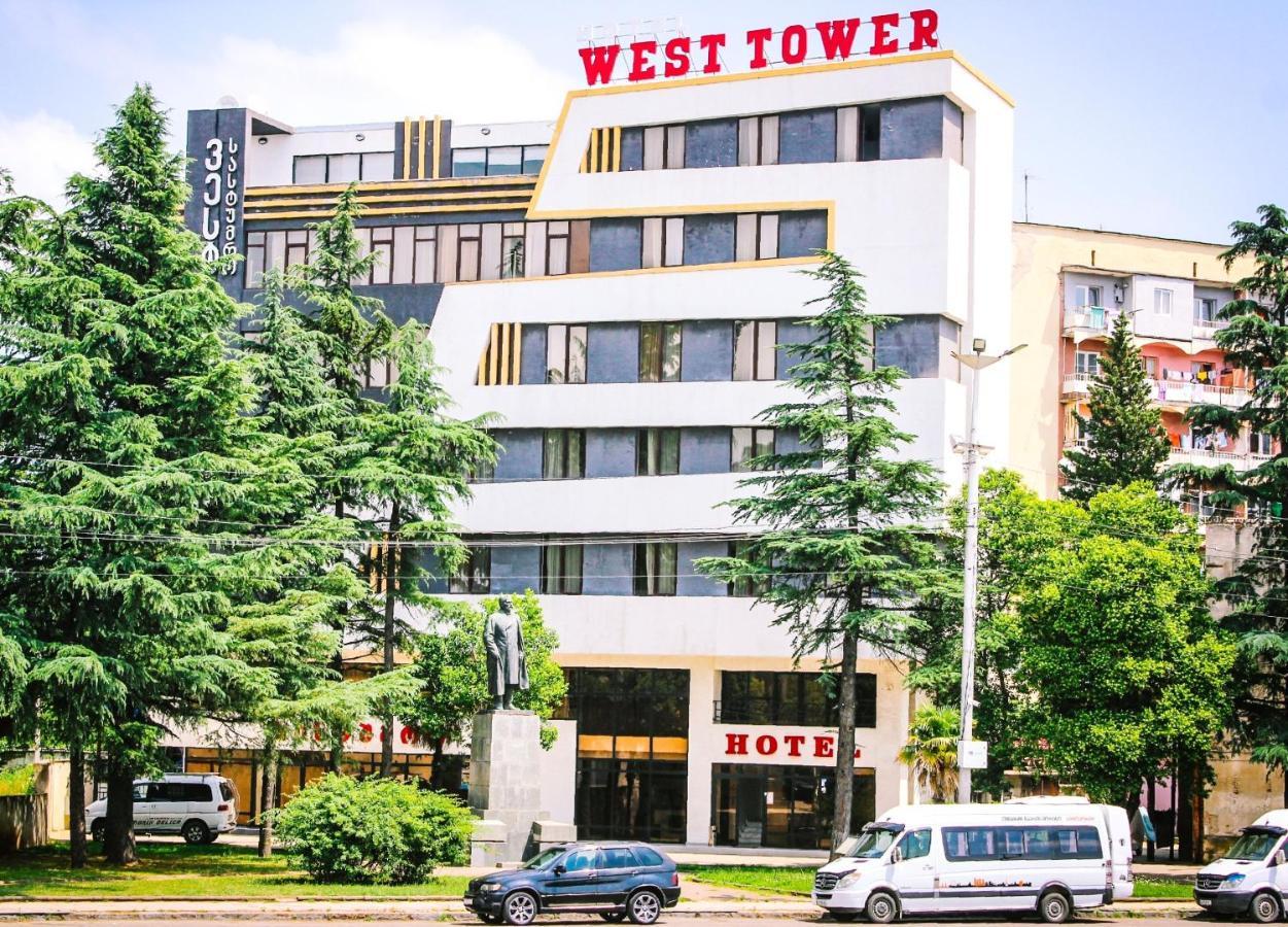 West Tower Hotel Kutaisi Bagian luar foto